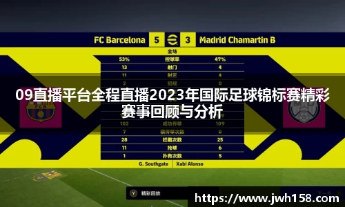 09直播平台全程直播2023年国际足球锦标赛精彩赛事回顾与分析